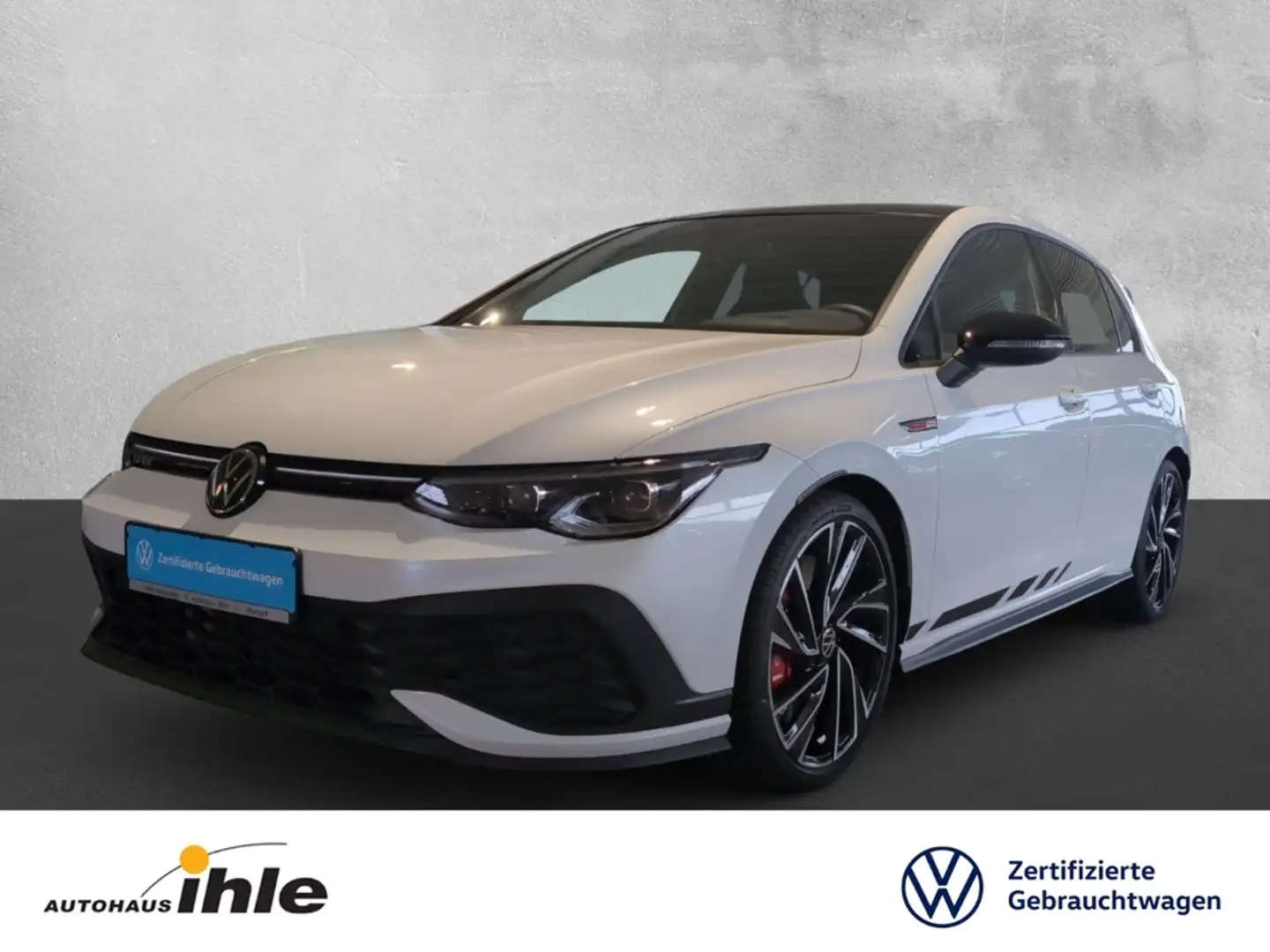 Volkswagen Golf GTI VIII 2,0 TSI DSG Clubsport Black Style HUD Weiß - 1