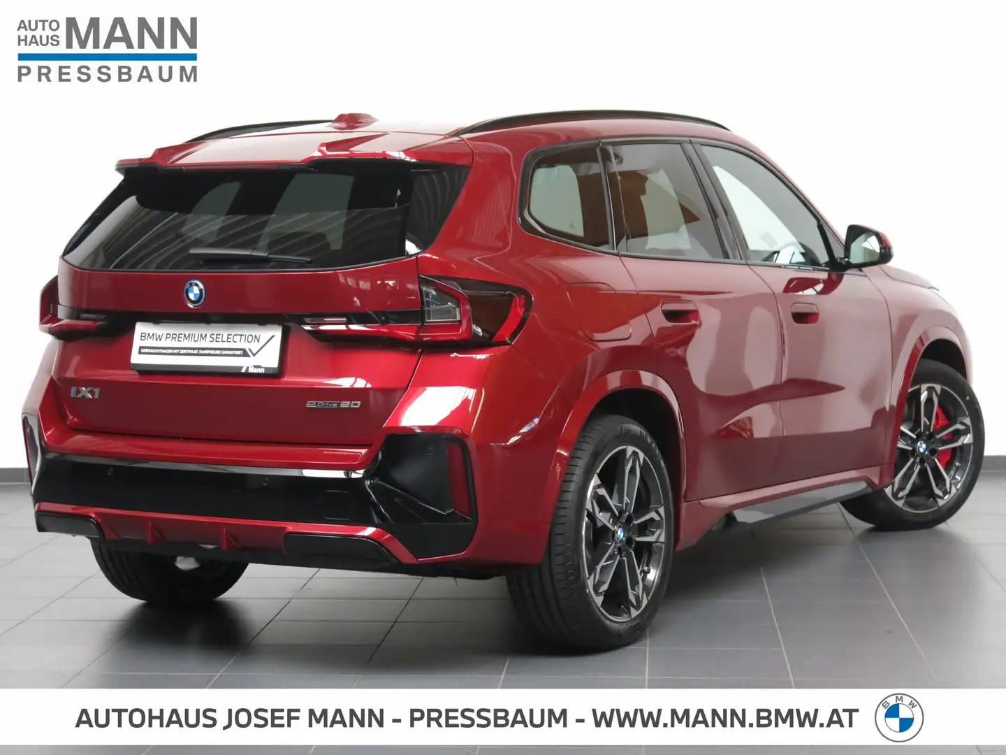 BMW iX1 eDrive20 M SPORTPAKET PRO, PREMIUM PAKET Rot - 2