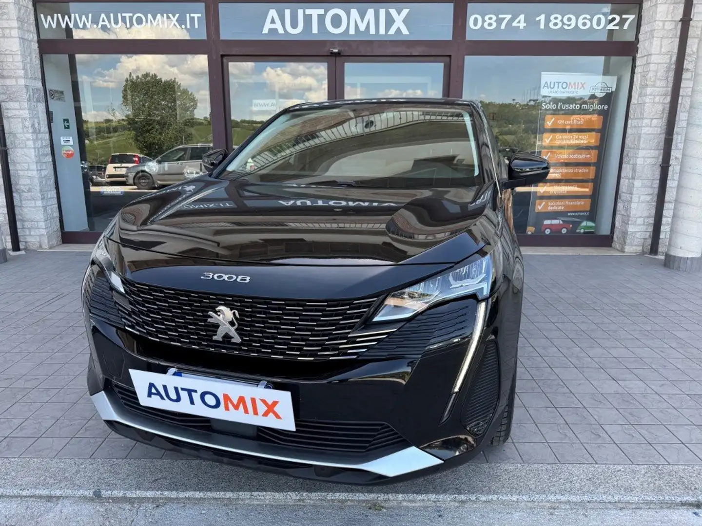 Peugeot 3008 1.5 Bluehdi Active Business Noir - 1
