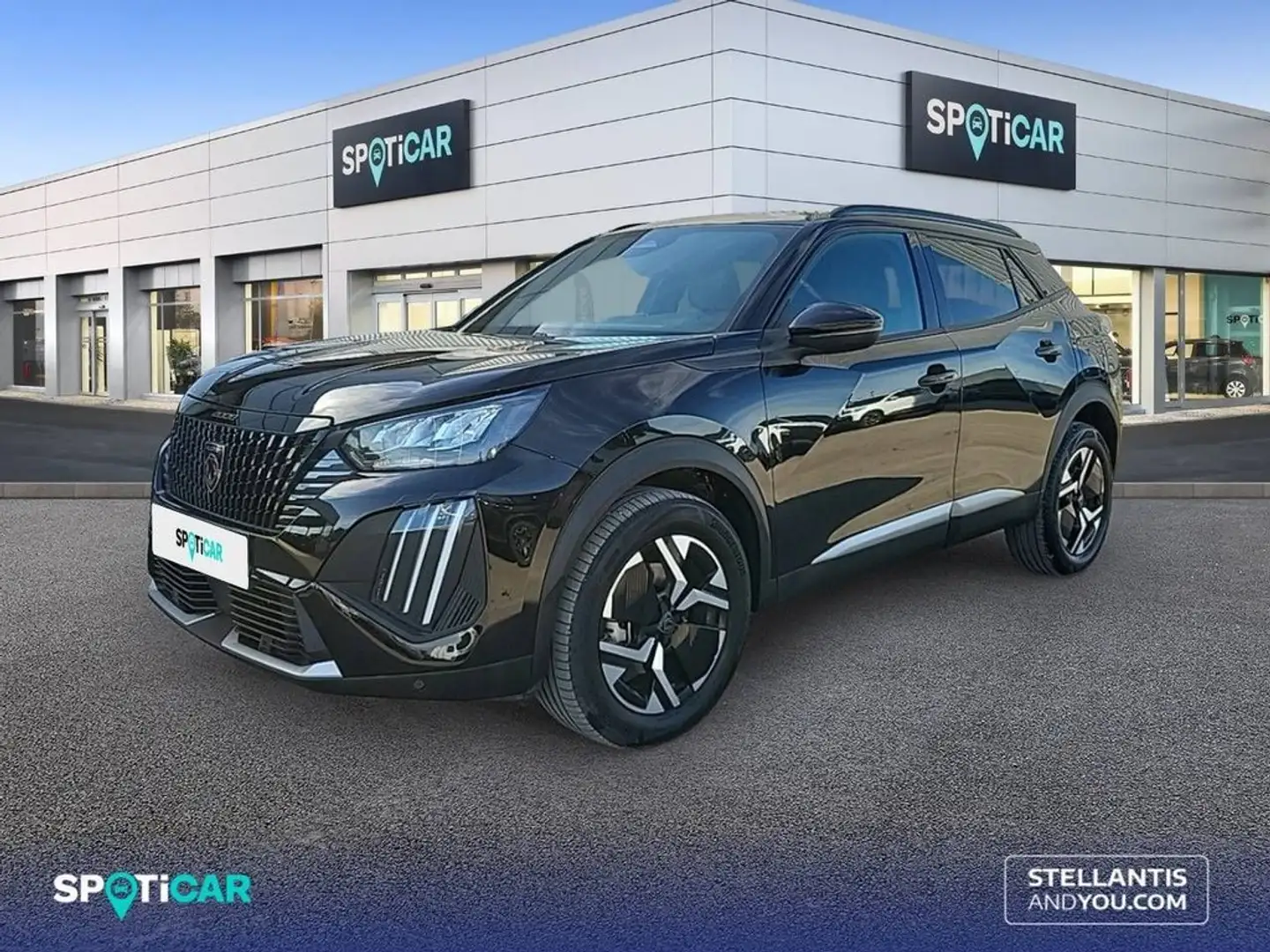 Peugeot 2008 Hybrid Allure eDCS6 145 Negro - 1