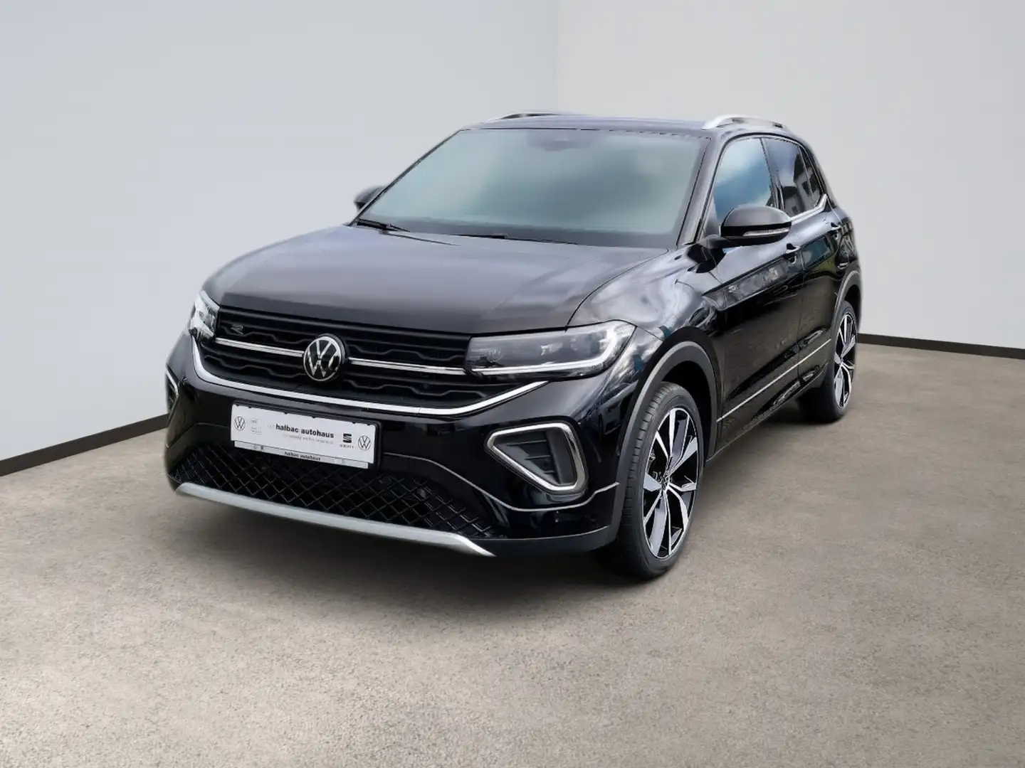 Volkswagen T-Cross 1.0 TSI DSG R-Line+AHK+NAVI+BEATS+WR+KAMERA Schwarz - 2