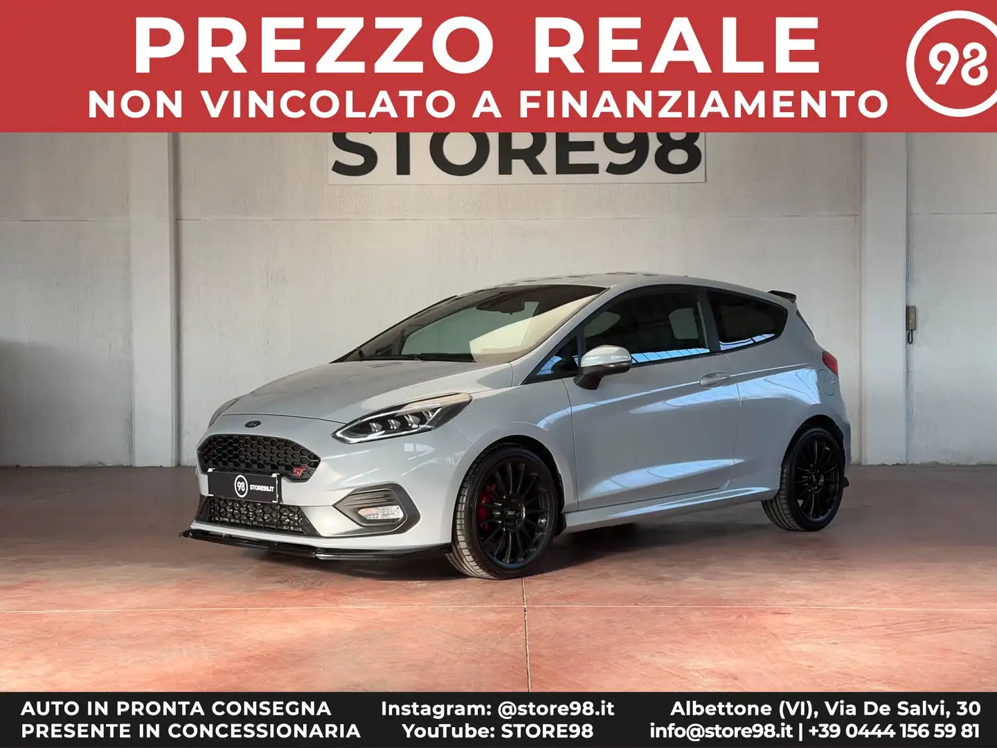 Ford Fiesta ST 3p 1.5 200CV *MAXTON/PERFORMANCE/ATS* Gris - 1