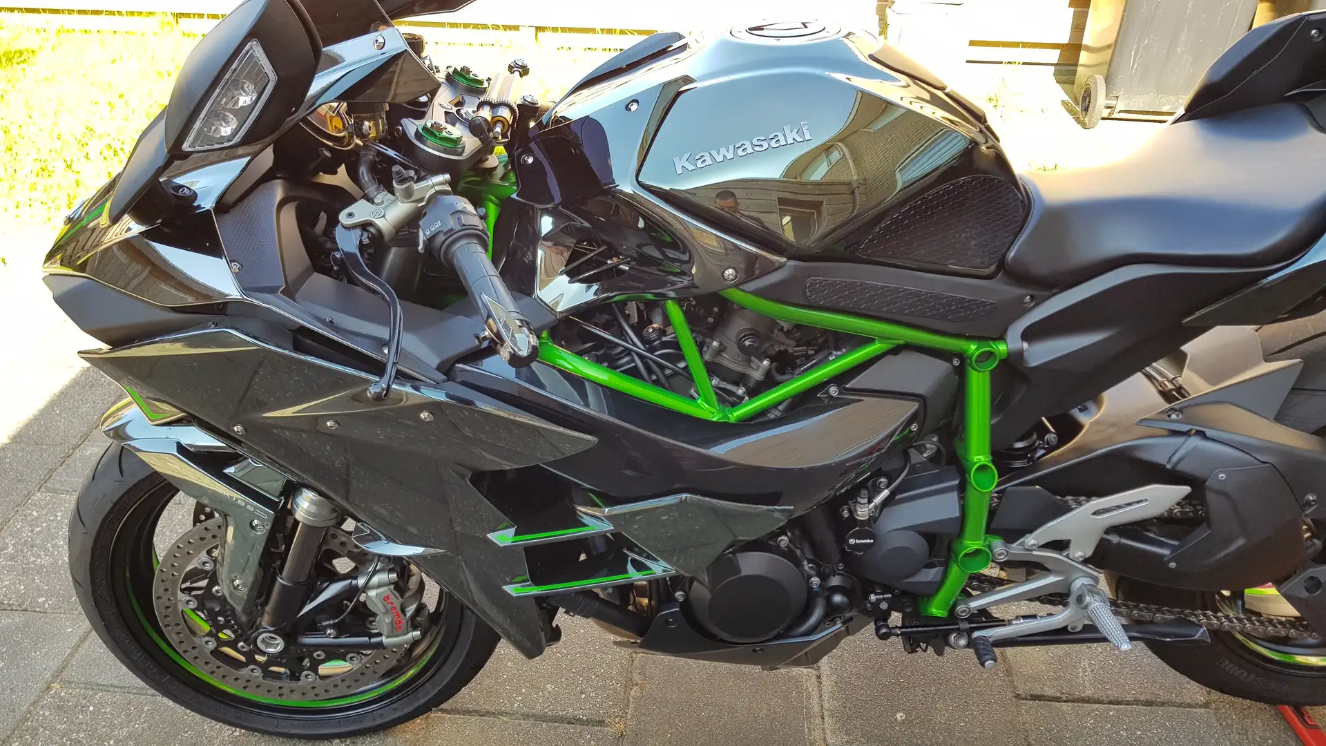 Kawasaki Ninja H2 Groen - 2