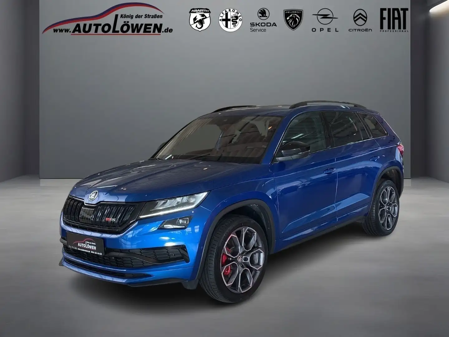 Skoda Kodiaq 2.0 Bi-TDI RS 4x4, Rückfahrkamera 360° Blau - 1