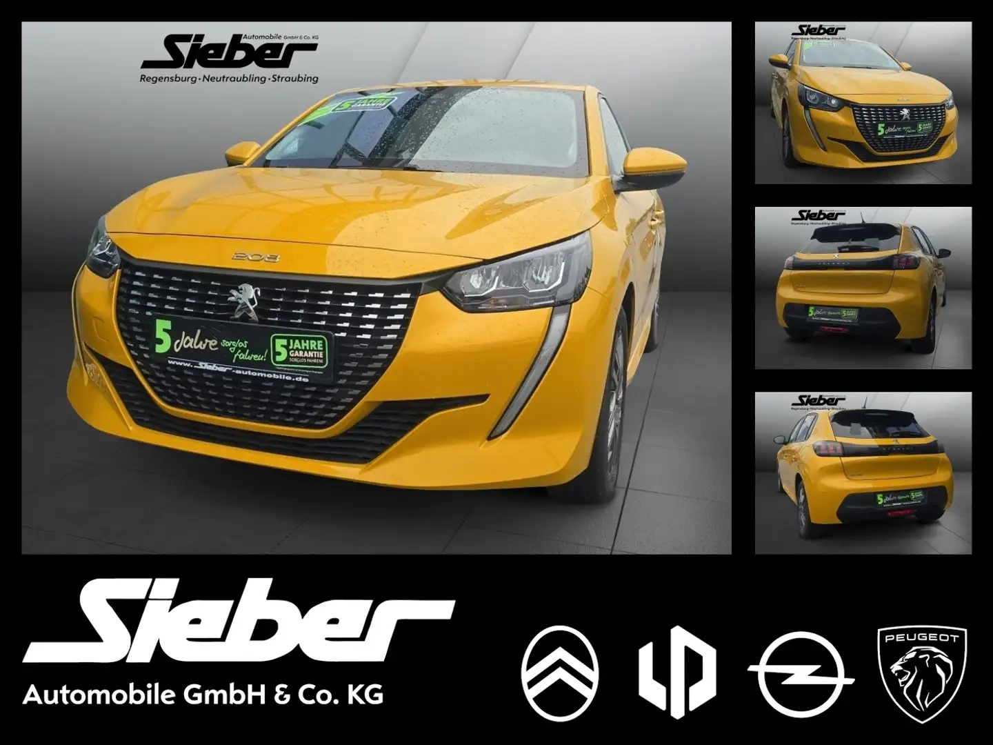 Peugeot 208 1.2 PureTech 75 Active Pack *LED*PDC* Gelb - 1