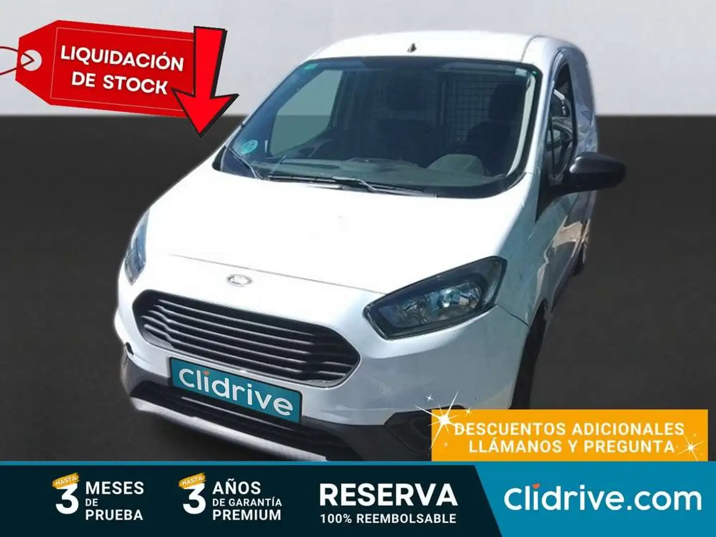 Ford Transit Courier Van 1.0 EcoBoost 75kW Trend Blanco - 1