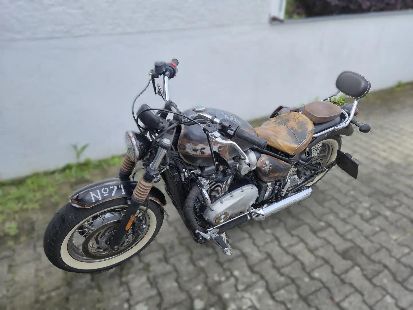 Triumph Speedmaster bonneville speedmaster 1200 Bobber Schwarz - 2