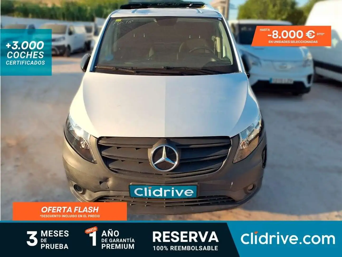 Mercedes-Benz Vito eVito Furgón 112 Larga 66kWh Blanco - 1