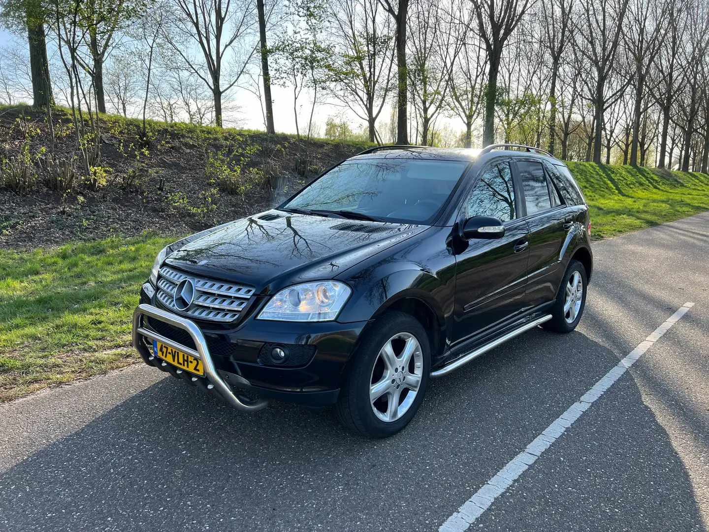 Mercedes-Benz ML 280 grijs kenteken Fekete - 1