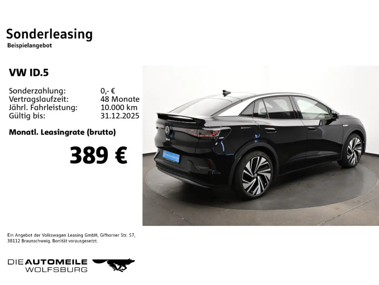 Volkswagen ID.5 Pro Performance AHK/Pano/Design+/Matrix Noir - 2