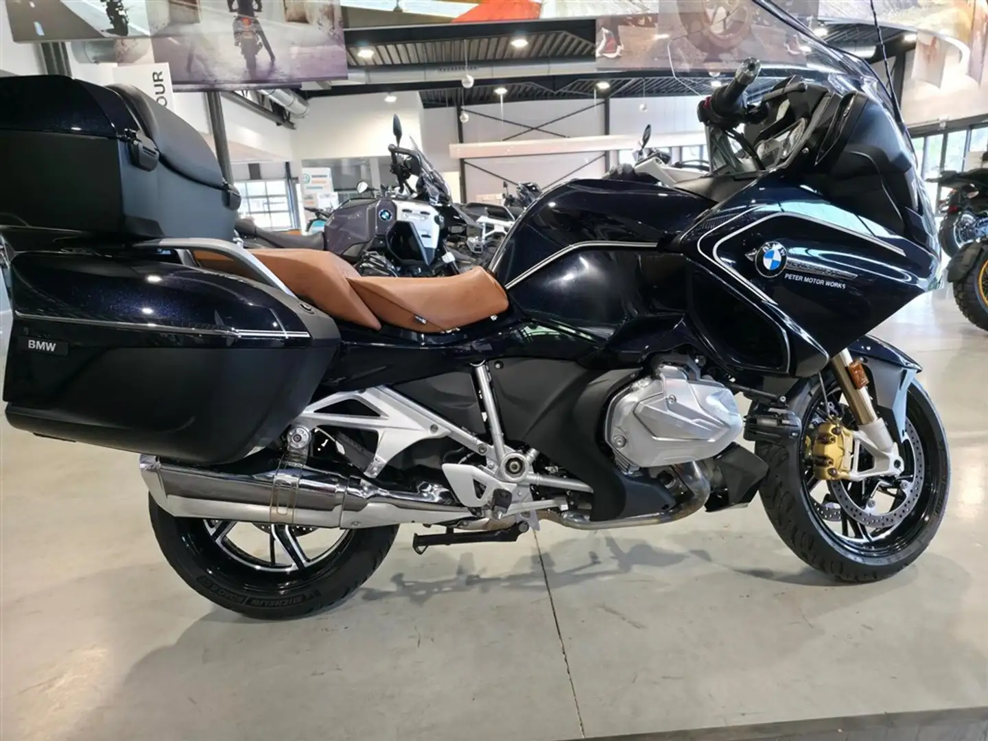 BMW R 1250 RT 0 Bleu - 1