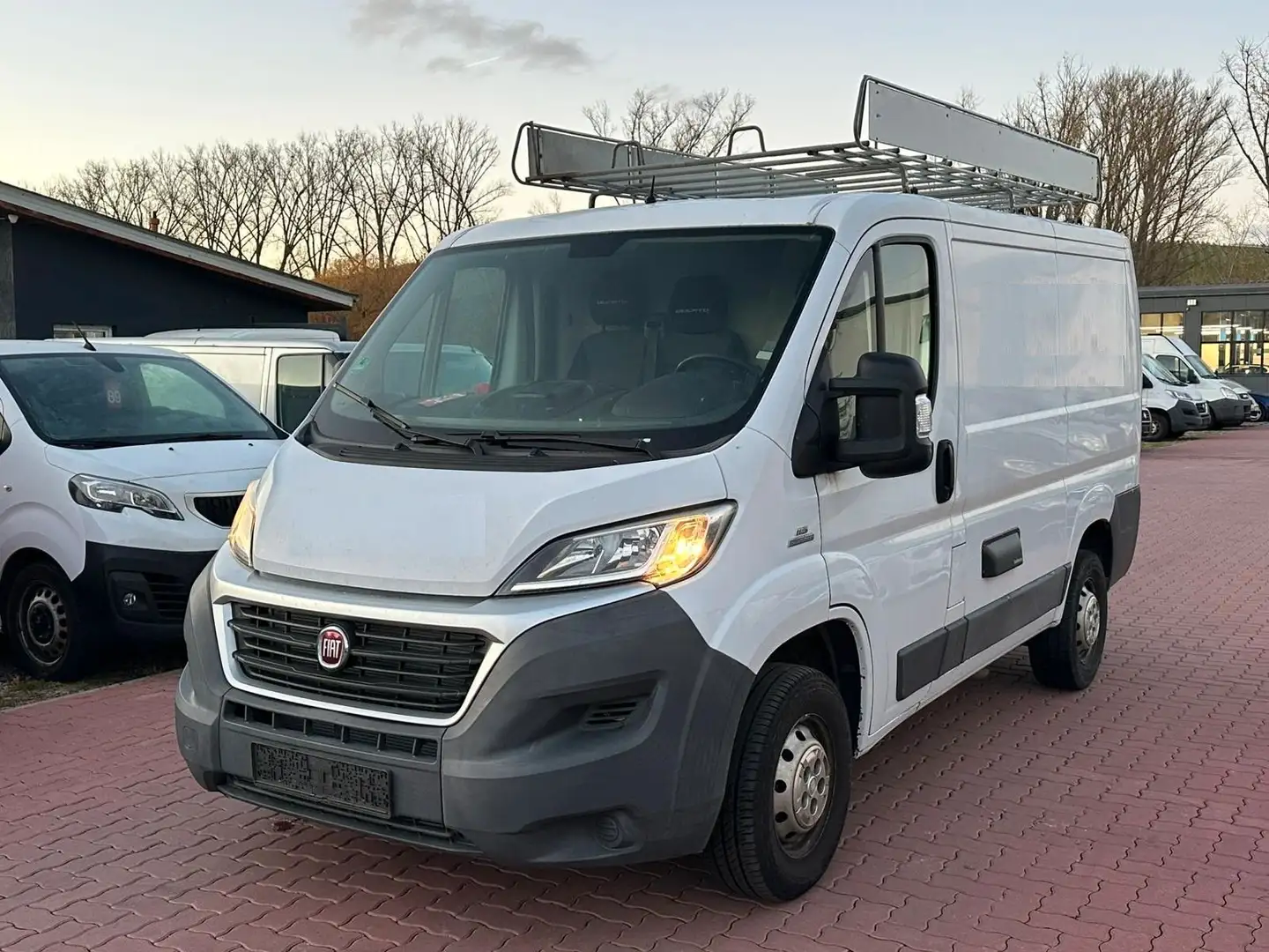 Fiat Ducato 2,0 Kasten L1H1 *NAVI*PDC+Cam*1-HAND*AHK Blanc - 1
