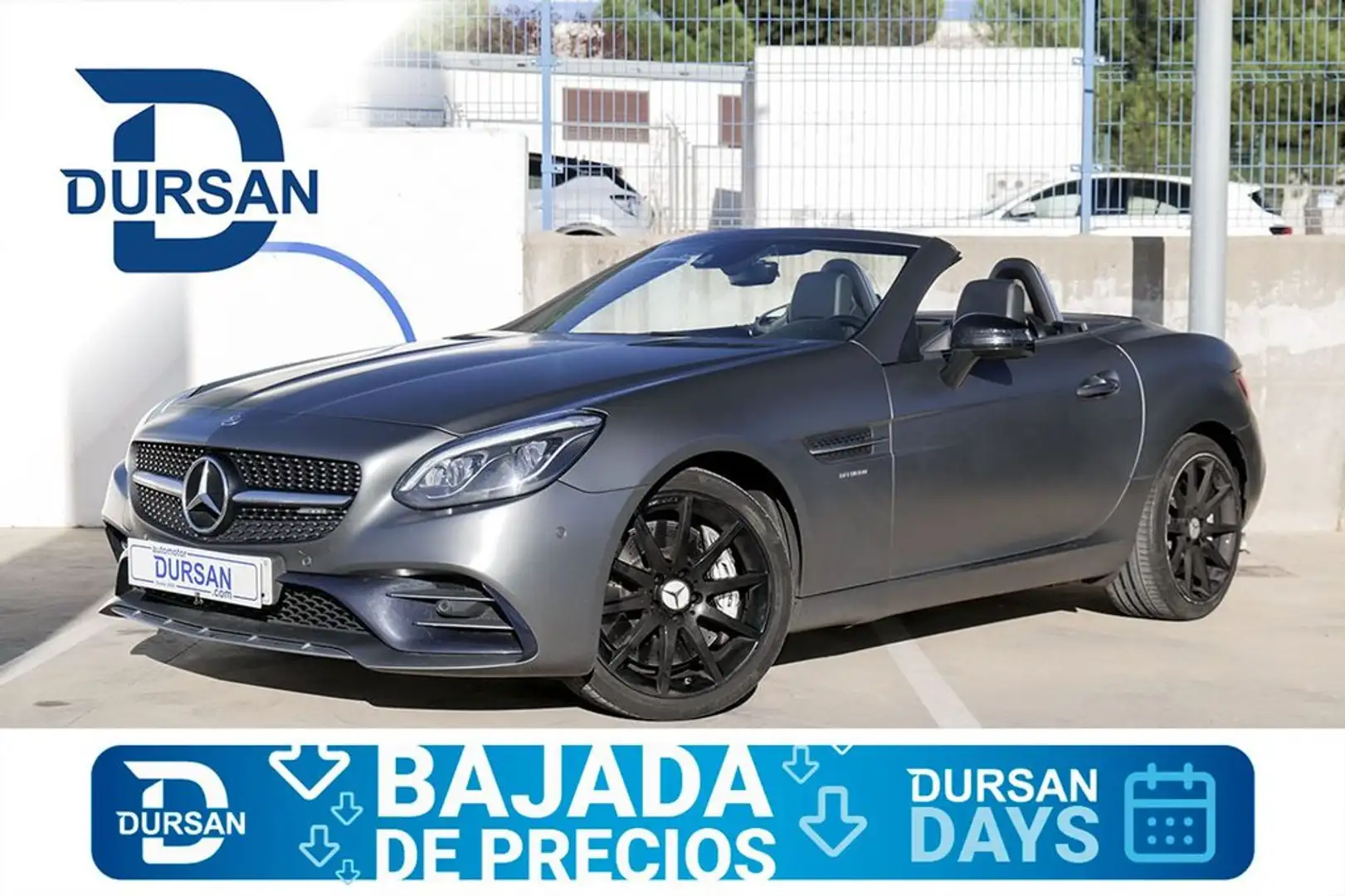 Mercedes-Benz SLC 200 MercedesAMG 43 Gris - 1