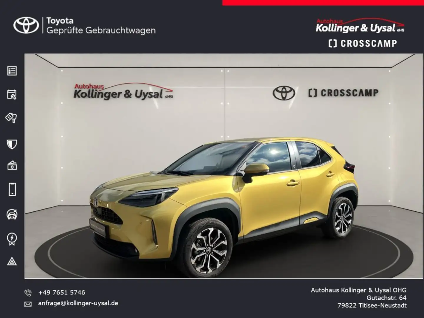 Toyota Yaris Cross Hybrid 1.5 VVT-i Team Deutschland Gold - 1