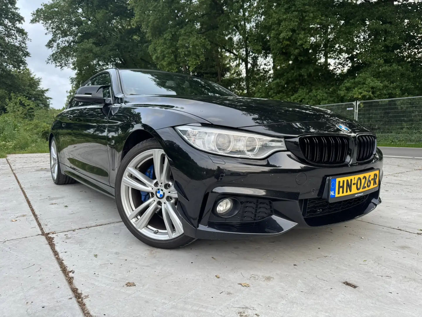 BMW 420 420 M-sport pakket Zwart - 1