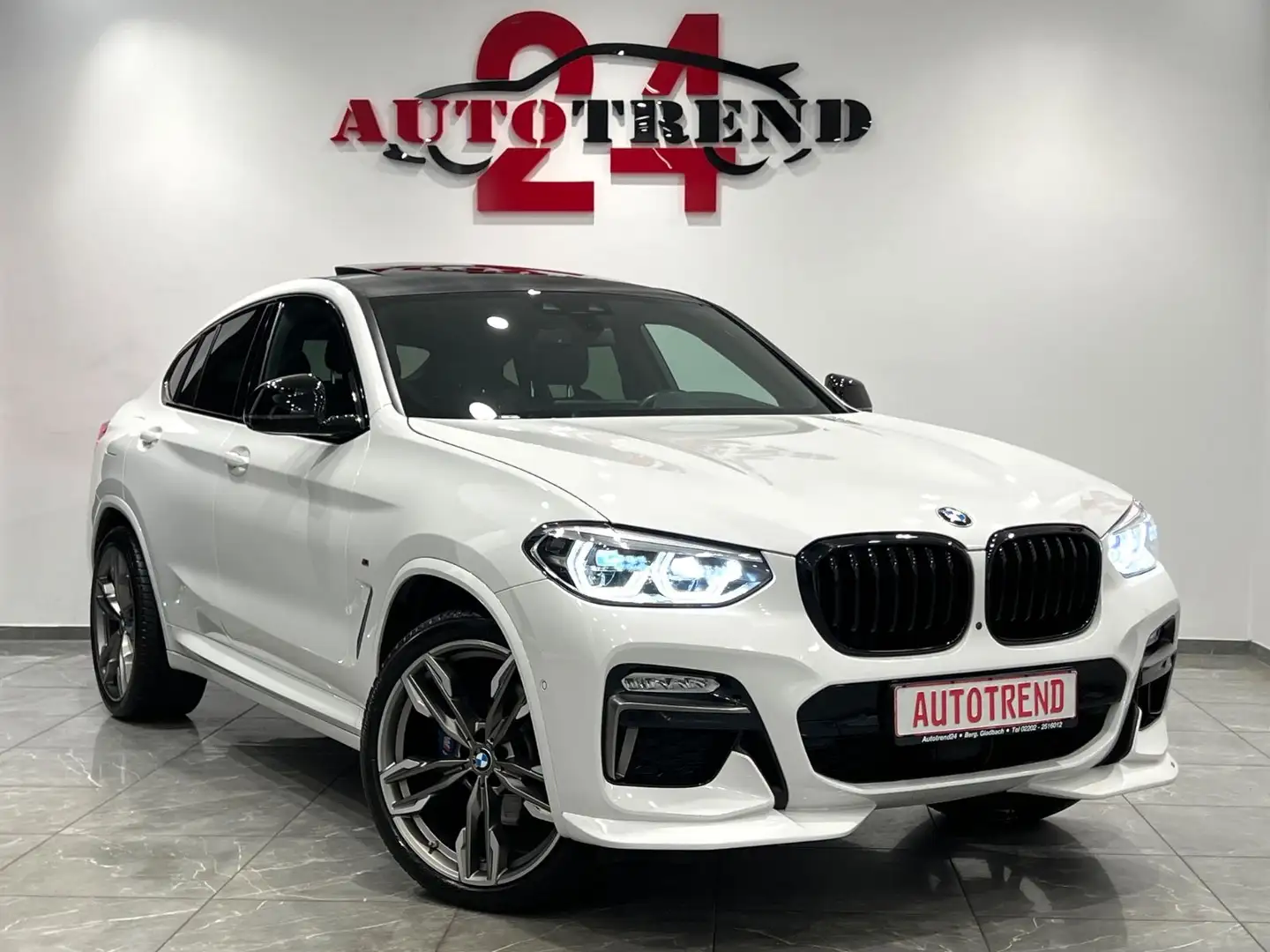 BMW X4 M d 1.HAND PANO+HEAD-UP+°360KAM+HARMAN+AHK Alb - 2