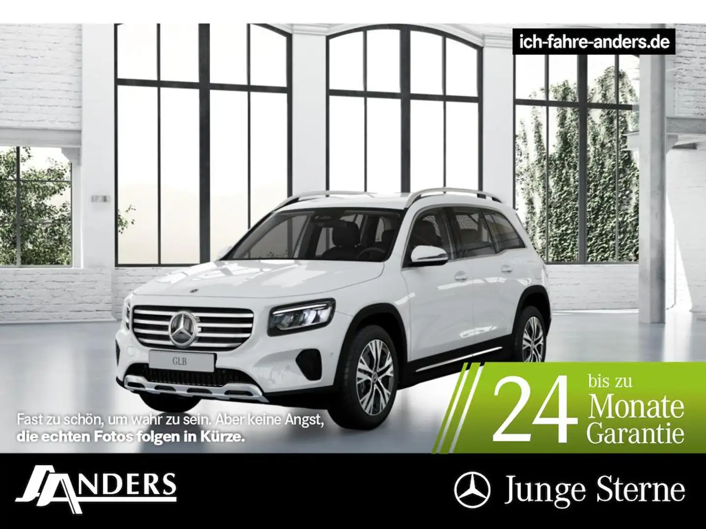 Mercedes-Benz GLB 180 d Progressive Adv+MBUX+LED+Kam+AHK+EASY Белый - 1