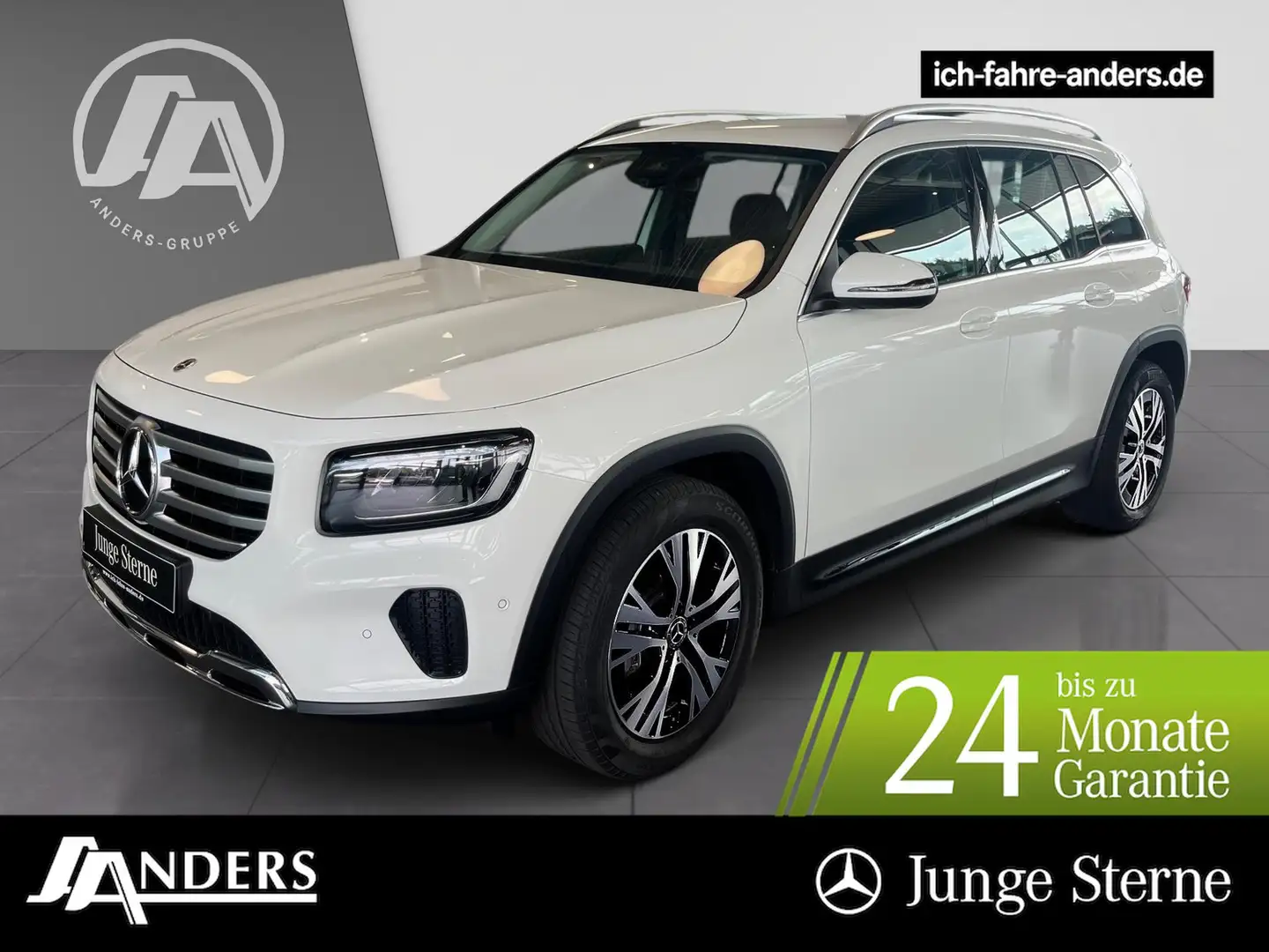 Mercedes-Benz GLB 180 d Progressive Adv+MBUX+LED+Kam+AHK+EASY Bianco - 1