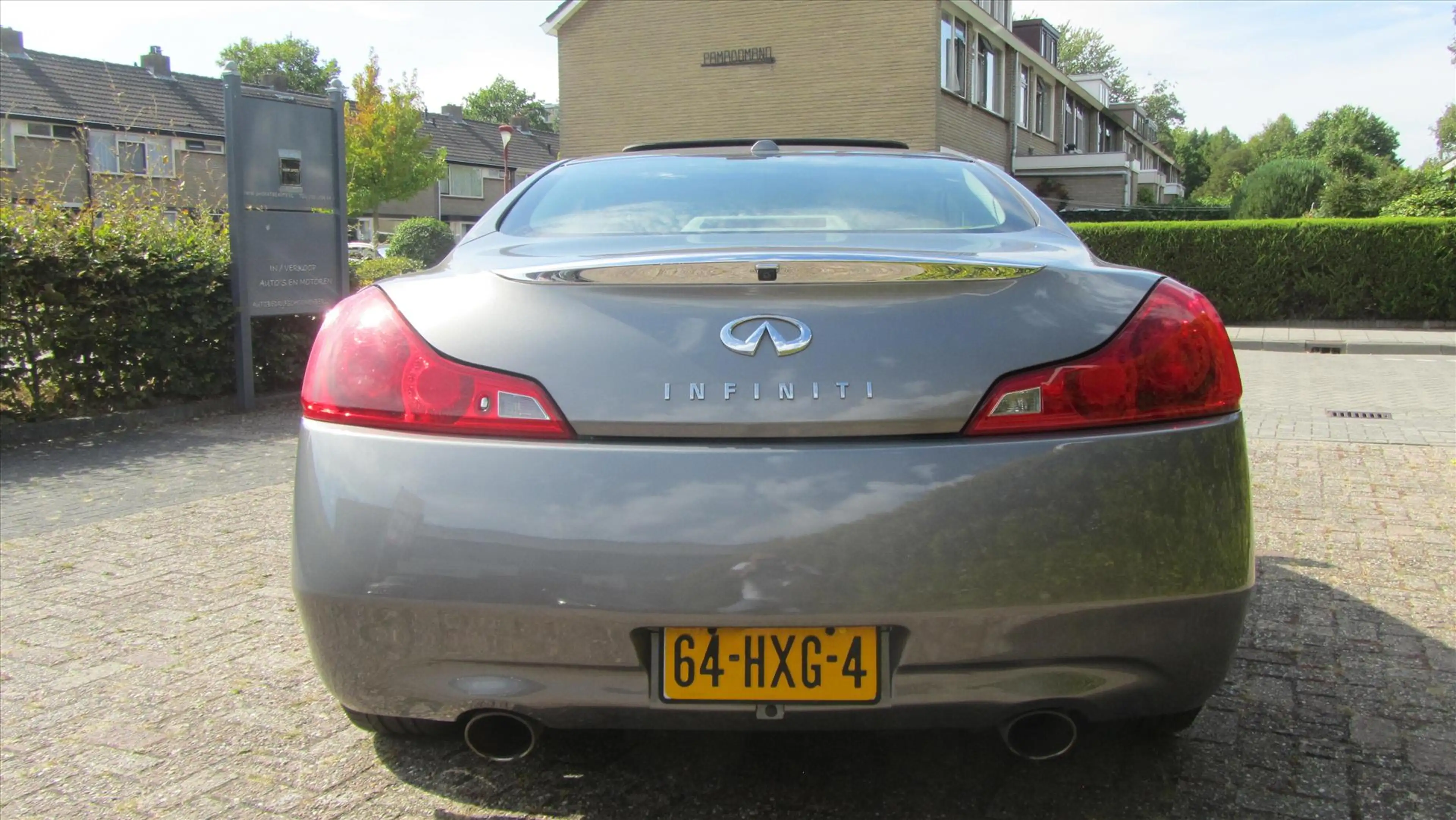 Infiniti G Coupé AUTOMAAt V6 leer achteruit Camera zeer lux — photo 6
