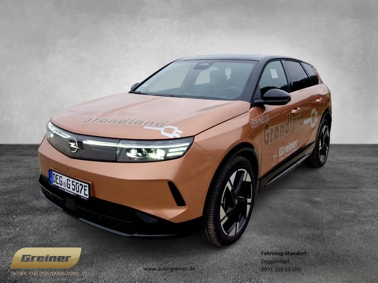 Opel Grandland GS (73kWh) Electric 360°KAMERA|NAVI Braun - 1
