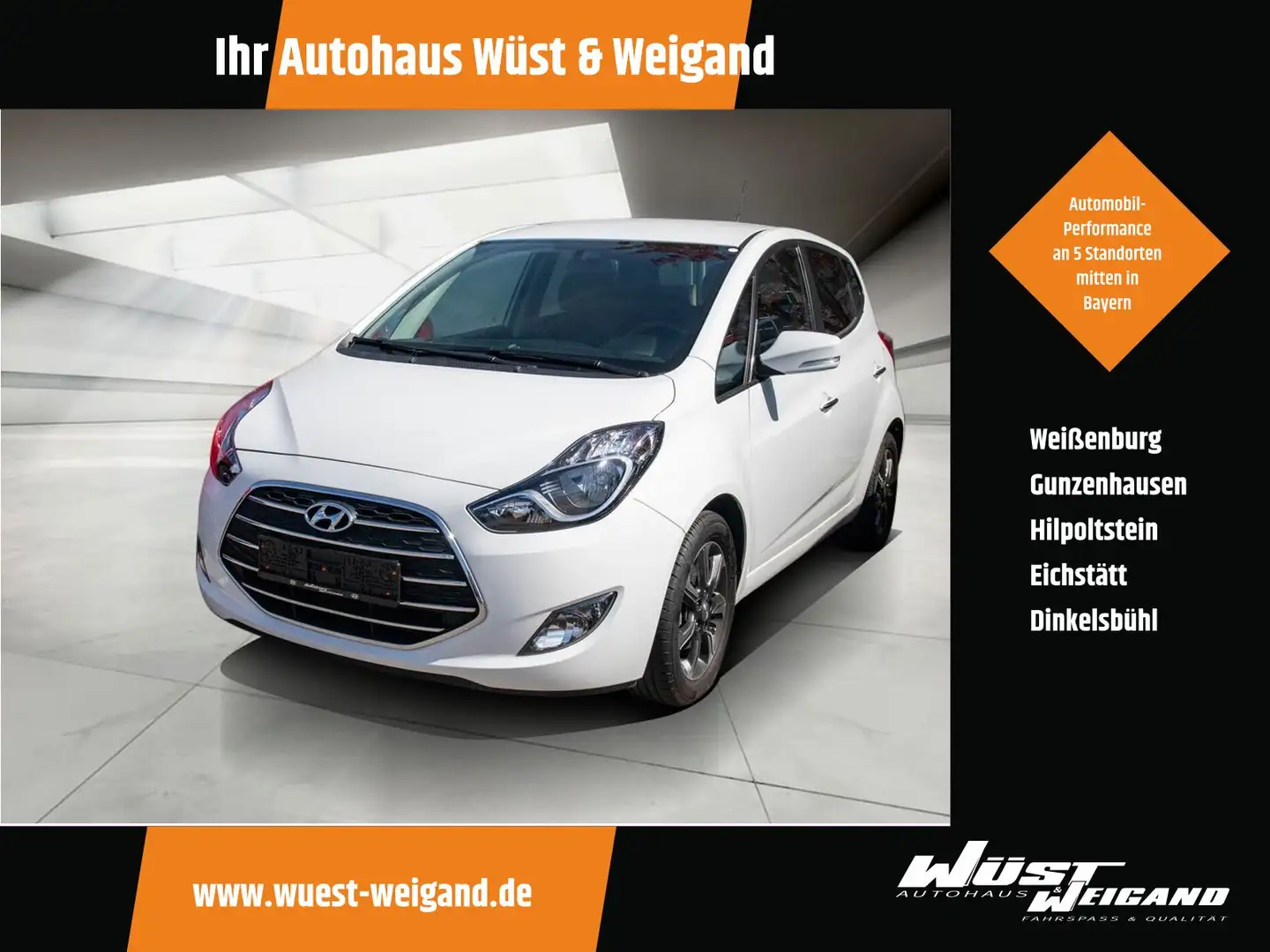 Hyundai iX20 ix20 1.4 Space Plus blue Navi+SHZ+Tempomat+Kam. Blanc - 1