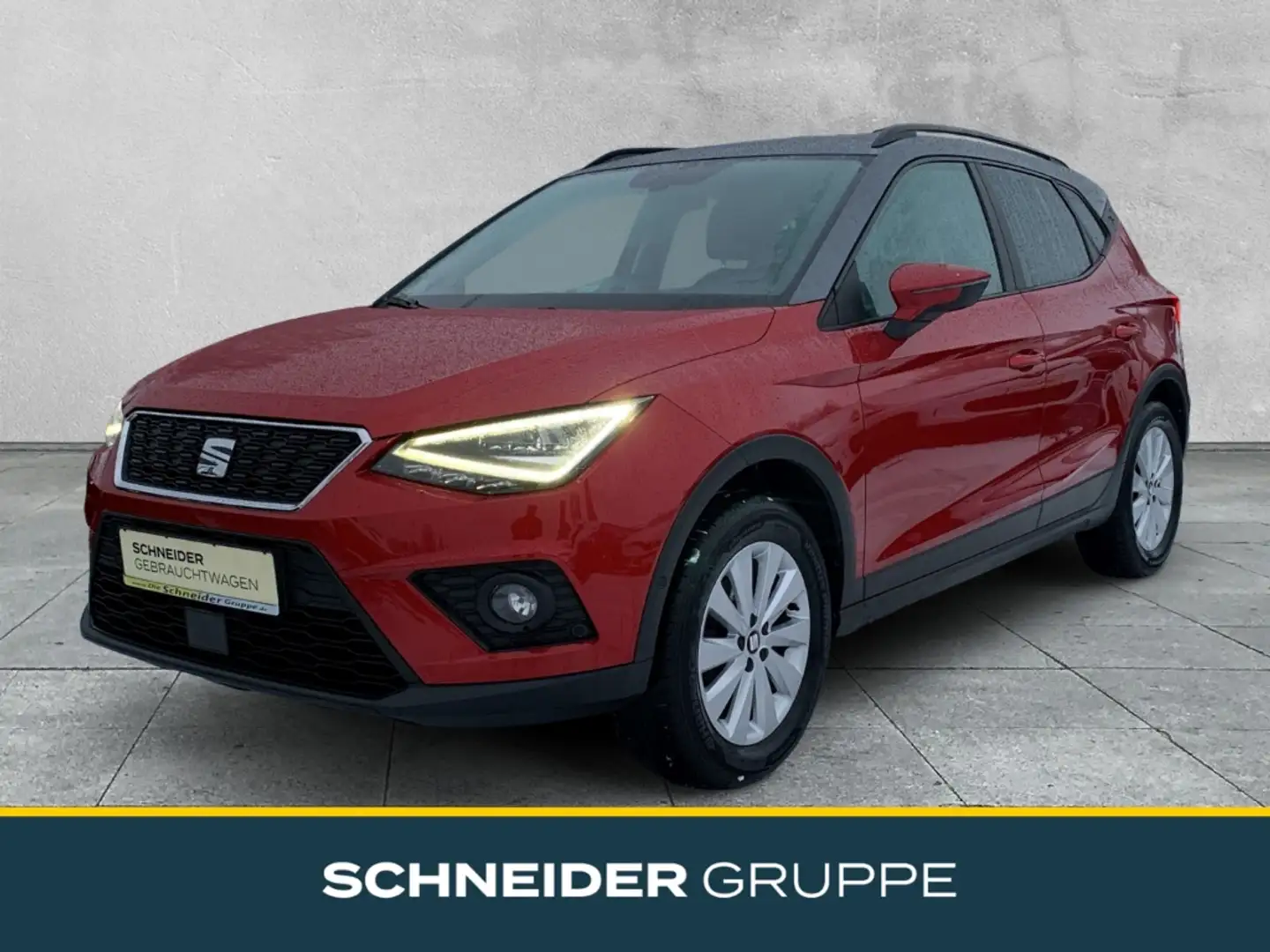 SEAT Arona 1.0 Eco TSI Style NAVI+KLIMA+LED+TEMPO+DAB Rosso - 1