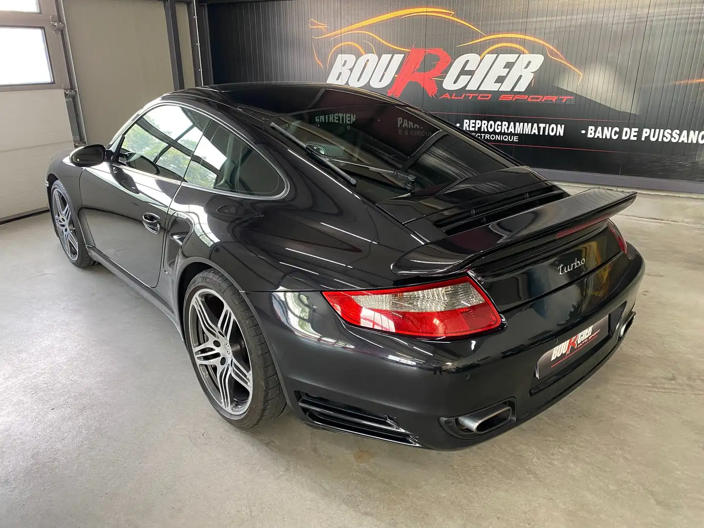 Porsche 997 911 Coupe 3.6i Turbo Zwart - 2