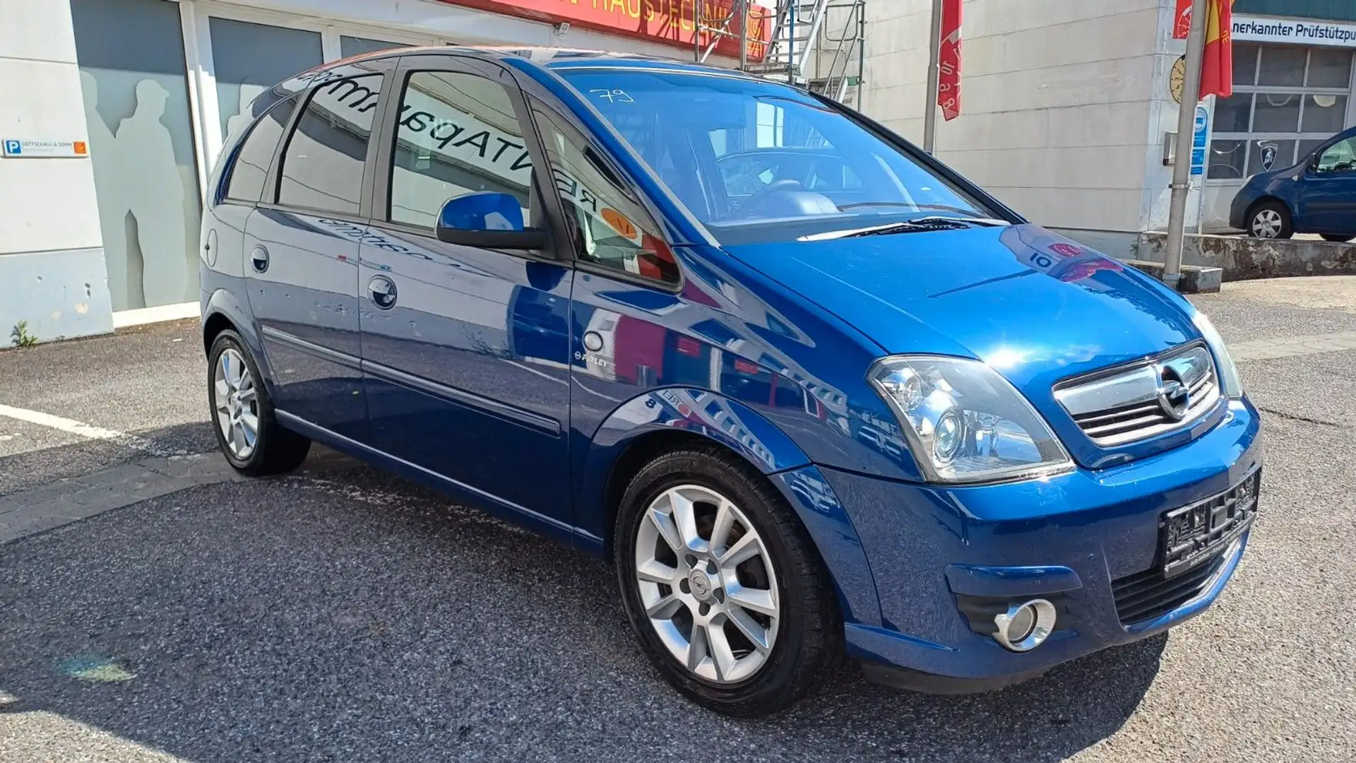 Opel Meriva Innovation "110 Jahre" Klima Motorproblem Blauw - 2