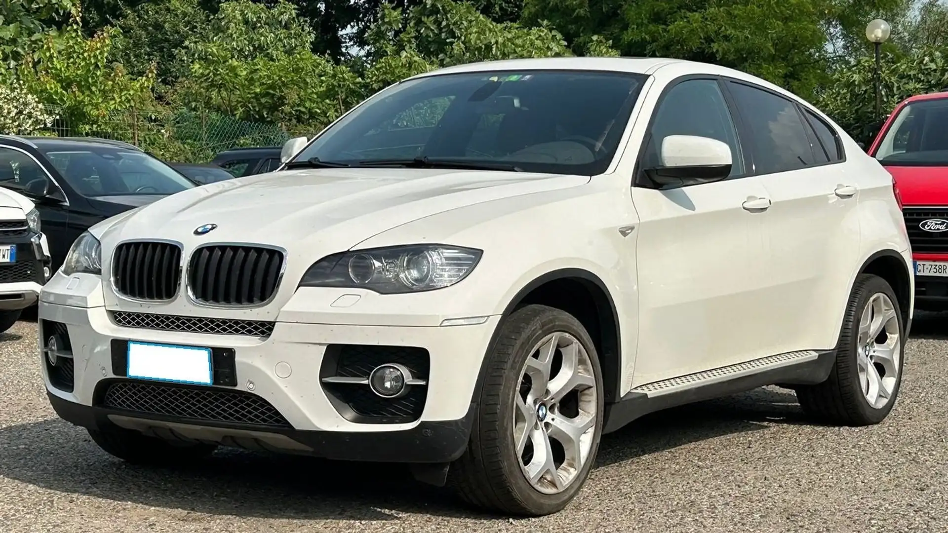 BMW X6 XDRIVE30d ATTIVA 8M * TETTO APRIBILE * Bianco - 2