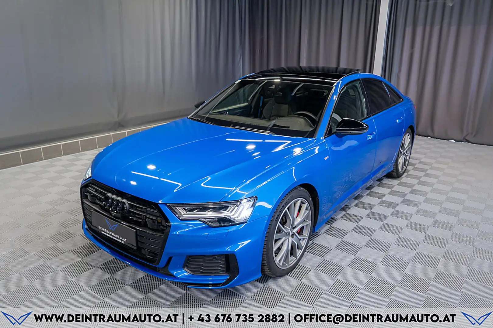 Audi A6 55 TFSI e quattro*3xS-LINE*EXCLUSIVE*RS-SITZE*B... Blau - 2