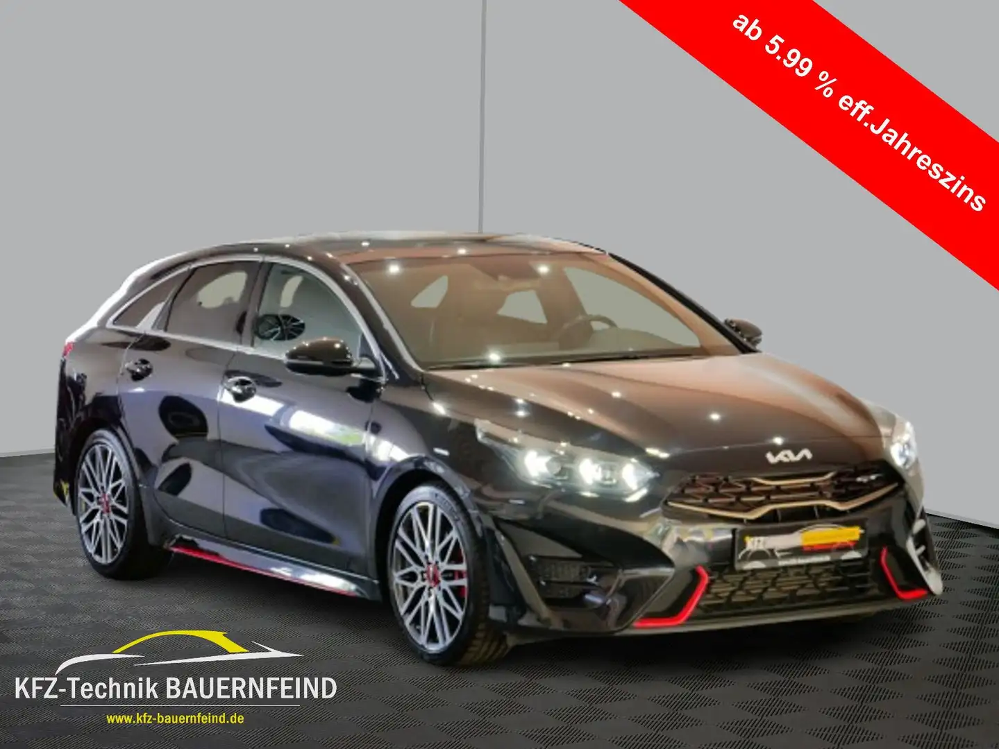 Kia ProCeed / pro_cee'd ProCeed GT 1.6 T-GDI PANORAMA AHK LED KAMERA Negro - 1
