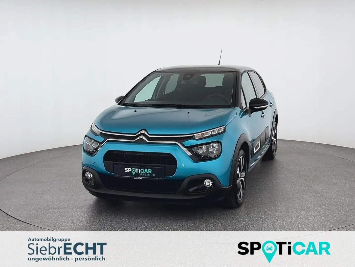 Citroen C3 Shine Pack 1.2 *NAVI*RFK*SHZ*uvm Blau - 1