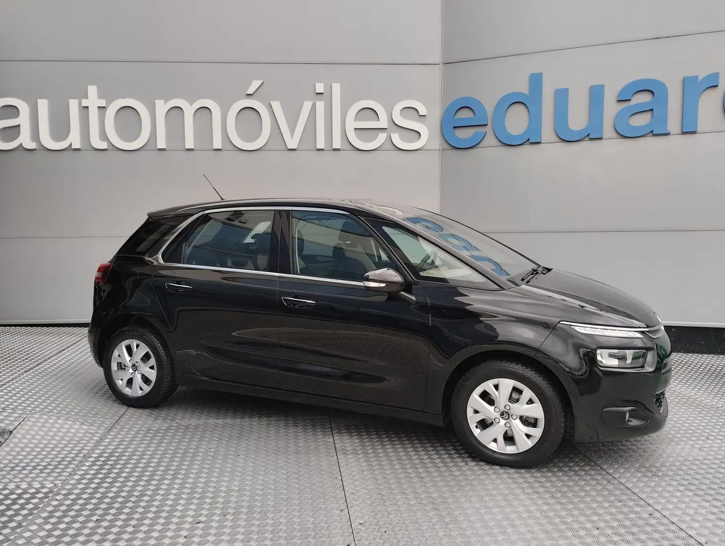 Citroen C4 Picasso 1.6e-HDI Exclusive CMP SST Zwart - 1