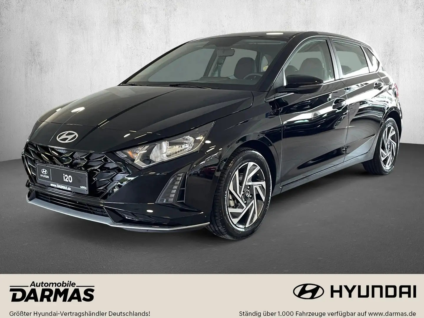 Hyundai i20 i20 1.0 Turbo Trend Mod. 25 Navi Kamera Alu crna - 1