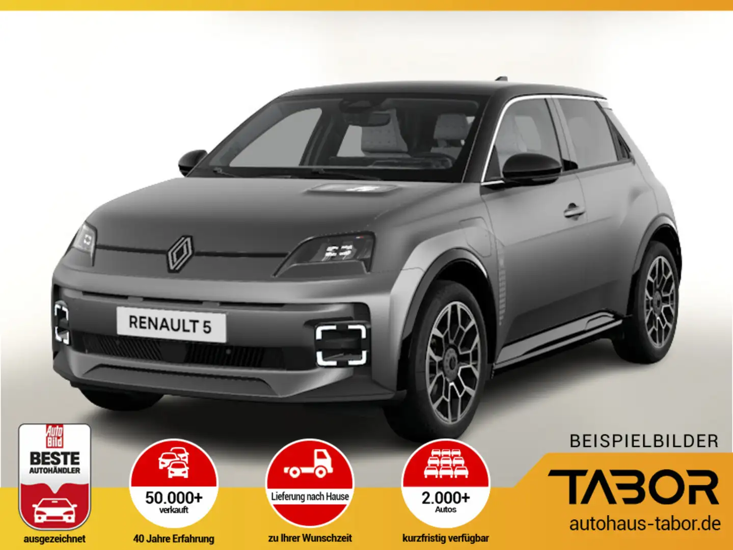 Renault R 5 Roland-Garros 10 Comfort Range ParkAssist Gris - 1