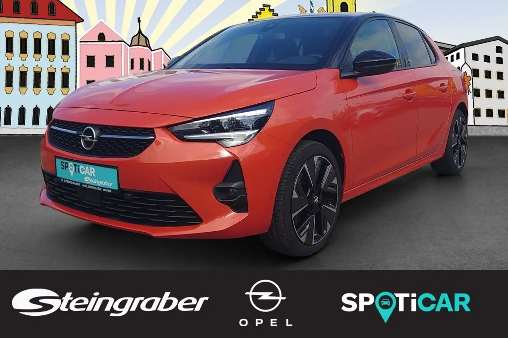 Opel Corsa-e GS Line Orange - 1