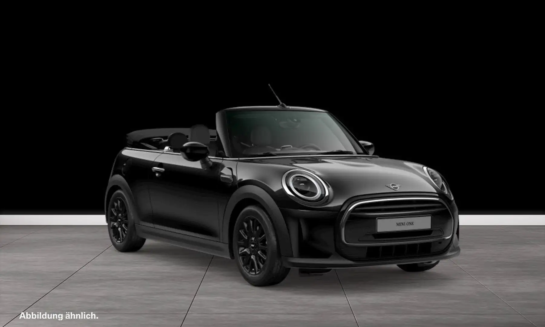 MINI One Cabrio One Cabrio °BLACK PEPPER° 17´LM Sitzheizung Noir - 1
