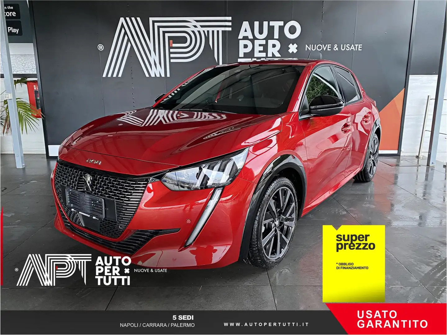 Peugeot 208 208 1.2 puretech GT Pack s&s 130cv eat8 Rosso - 1
