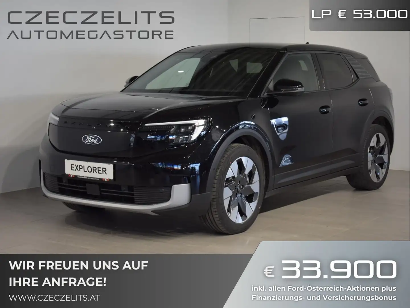 Ford Explorer Elektro Extended Range 77kWh Select ON43384 JF ... Schwarz - 1