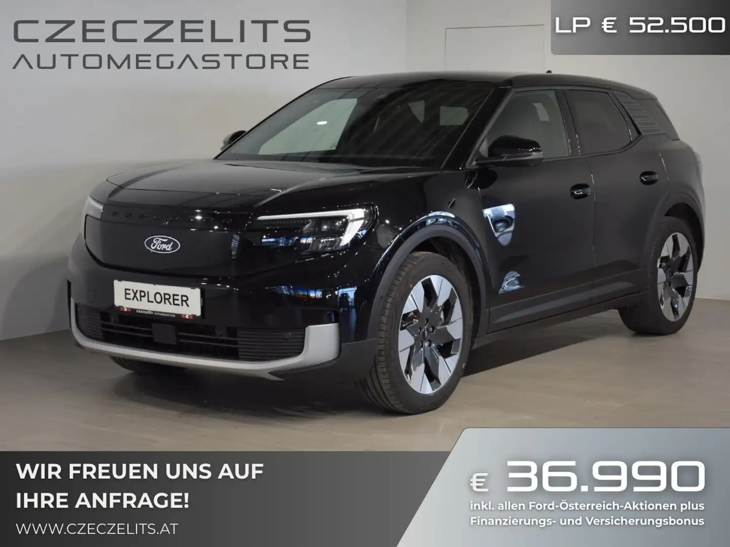 Ford Explorer Elektro Extended Range 77kWh Select ON43384 JF Schwarz - 1