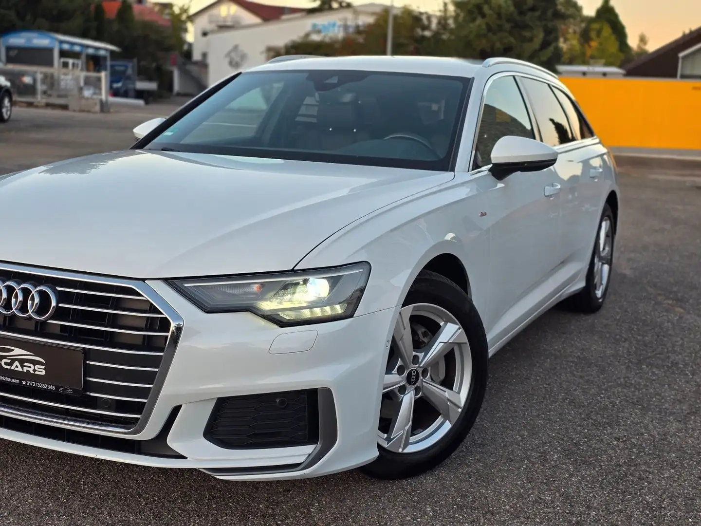 Audi A6 Avant 40 TDI*S-LINE*VIRT*NAVI*LED*AHK*STANDH* Weiß - 2