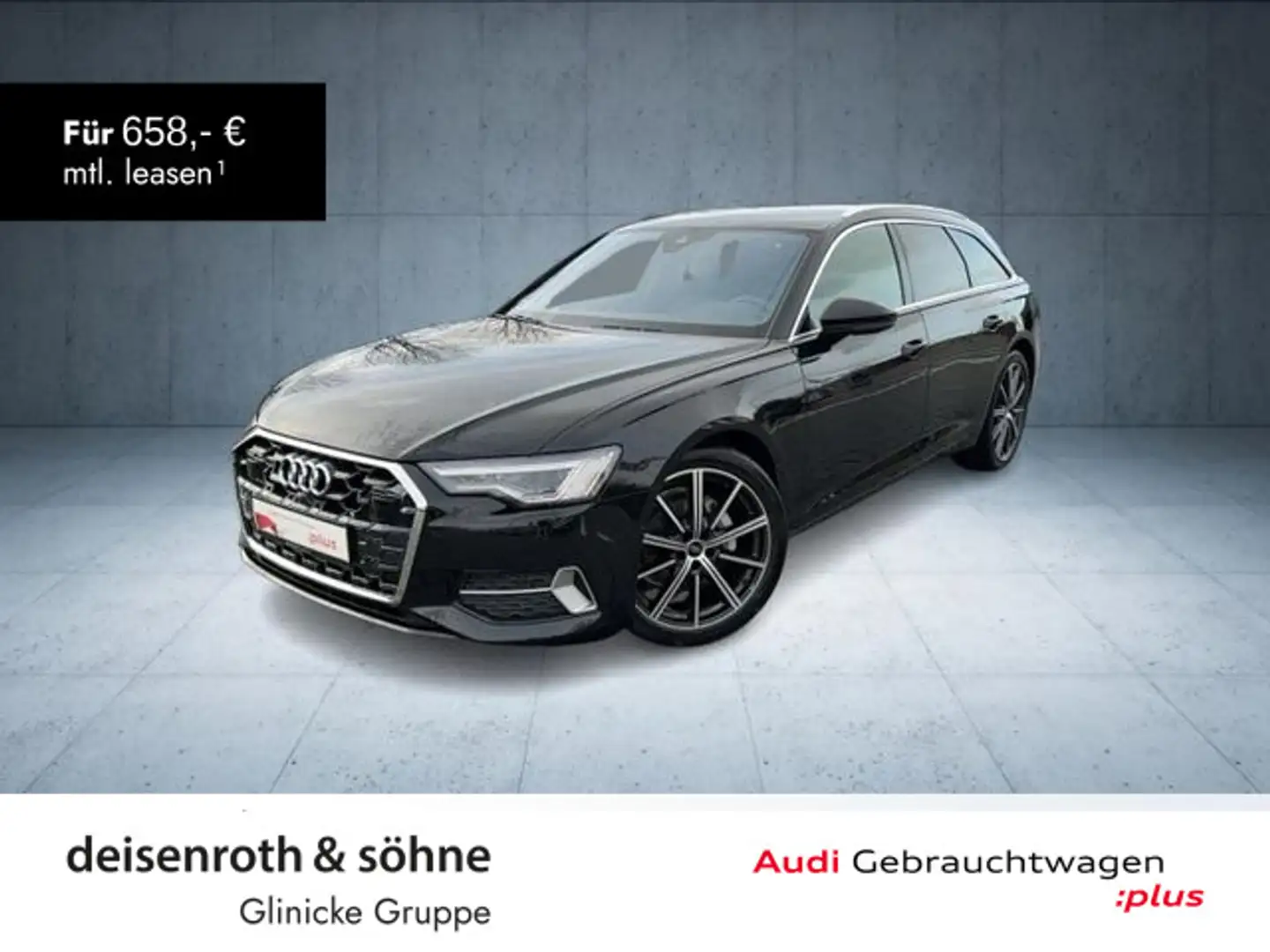Audi A6 advanced 40 TDI qu StHz/AHK/Matrix/soun Schwarz - 1