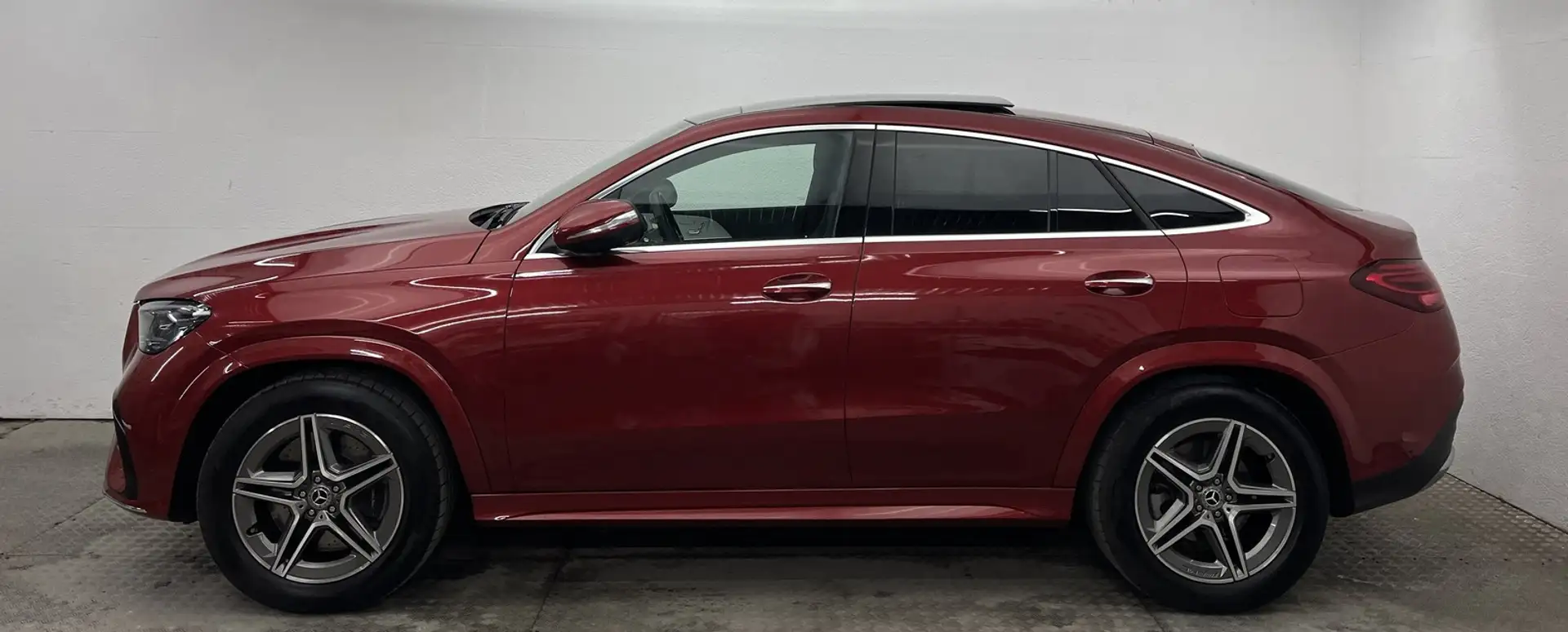 Mercedes-Benz GLE 400 e Coupe 4M AMG LINE ADVANCED PLUS PANO+ Rojo - 2