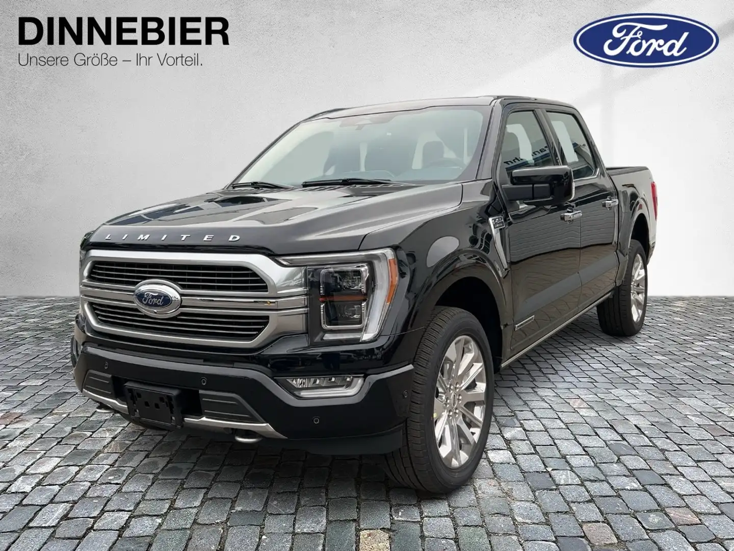 Ford F 150 F-150 Limited Launch Edt. Allrad+AHK+360° Černá - 2