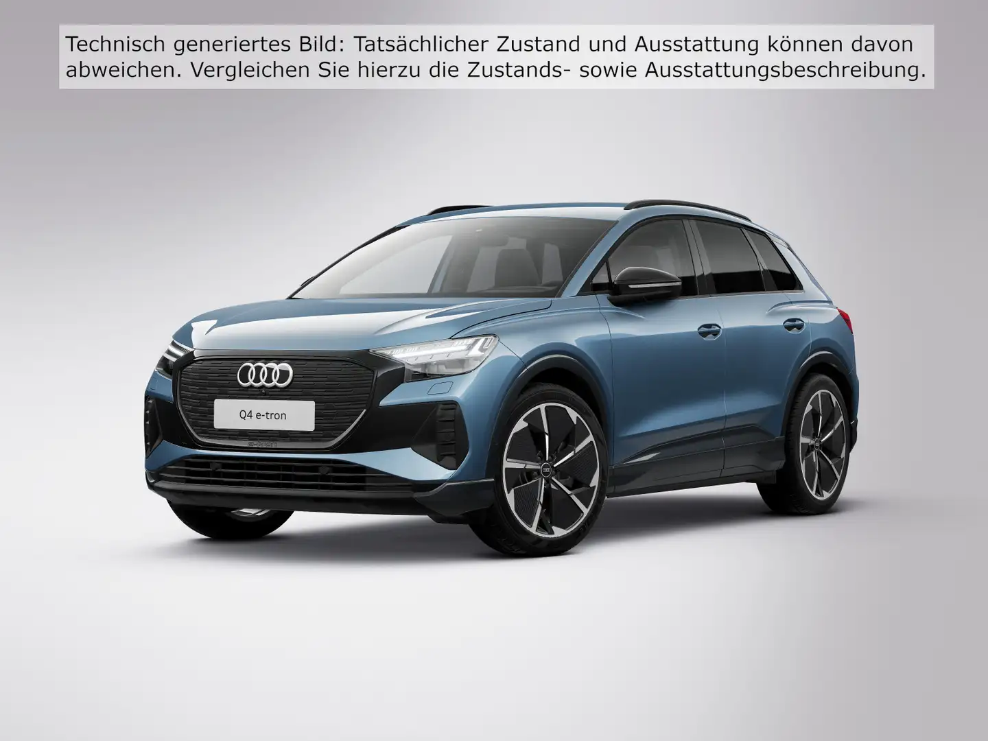Audi Q4 e-tron 45 210 kW Blau - 2