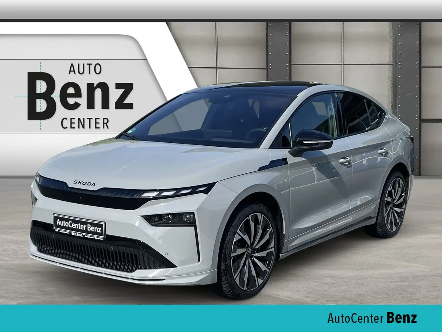 Skoda Enyaq COUPE 85 SPORTLINE MATRIX*DCC*HUD*AHK*ACC Klima Grigio - 1