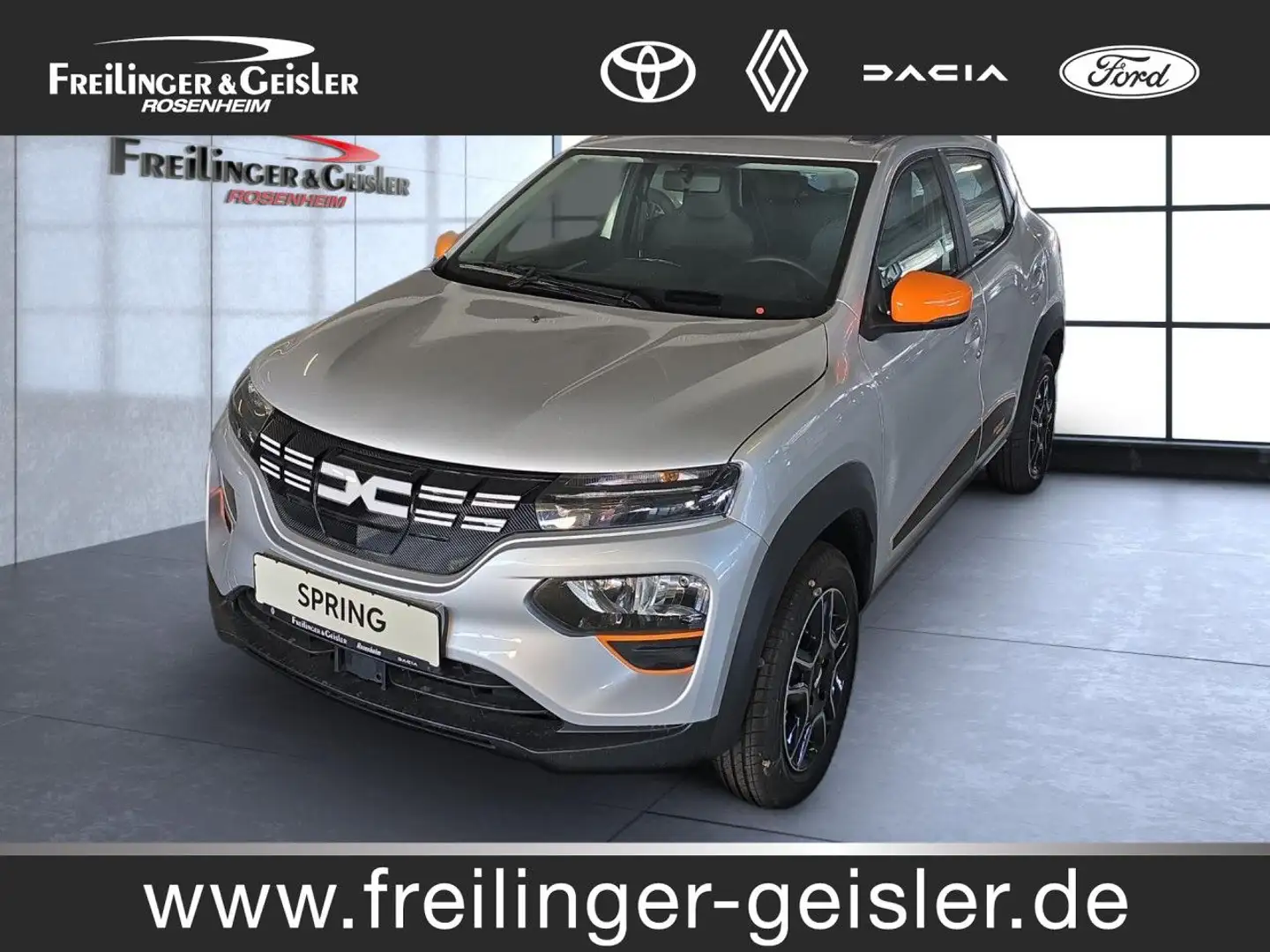 Dacia Spring Essential UPE 26290!!! Bluetooth Navi Klima Argent - 1
