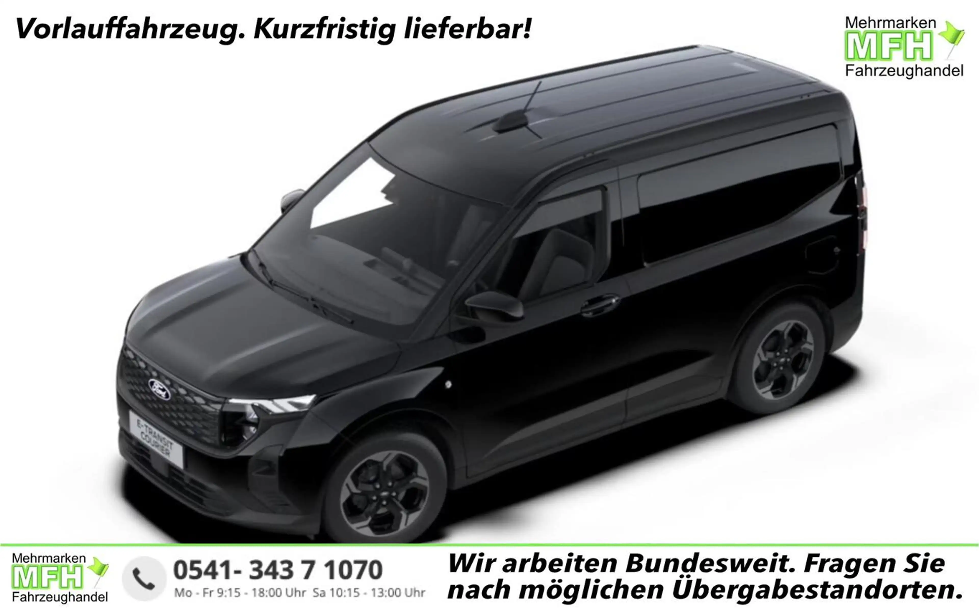 Ford Transit Courier Limited 54kWh AHK SHZ Kam 17Z 100 kW (136 PS), ...