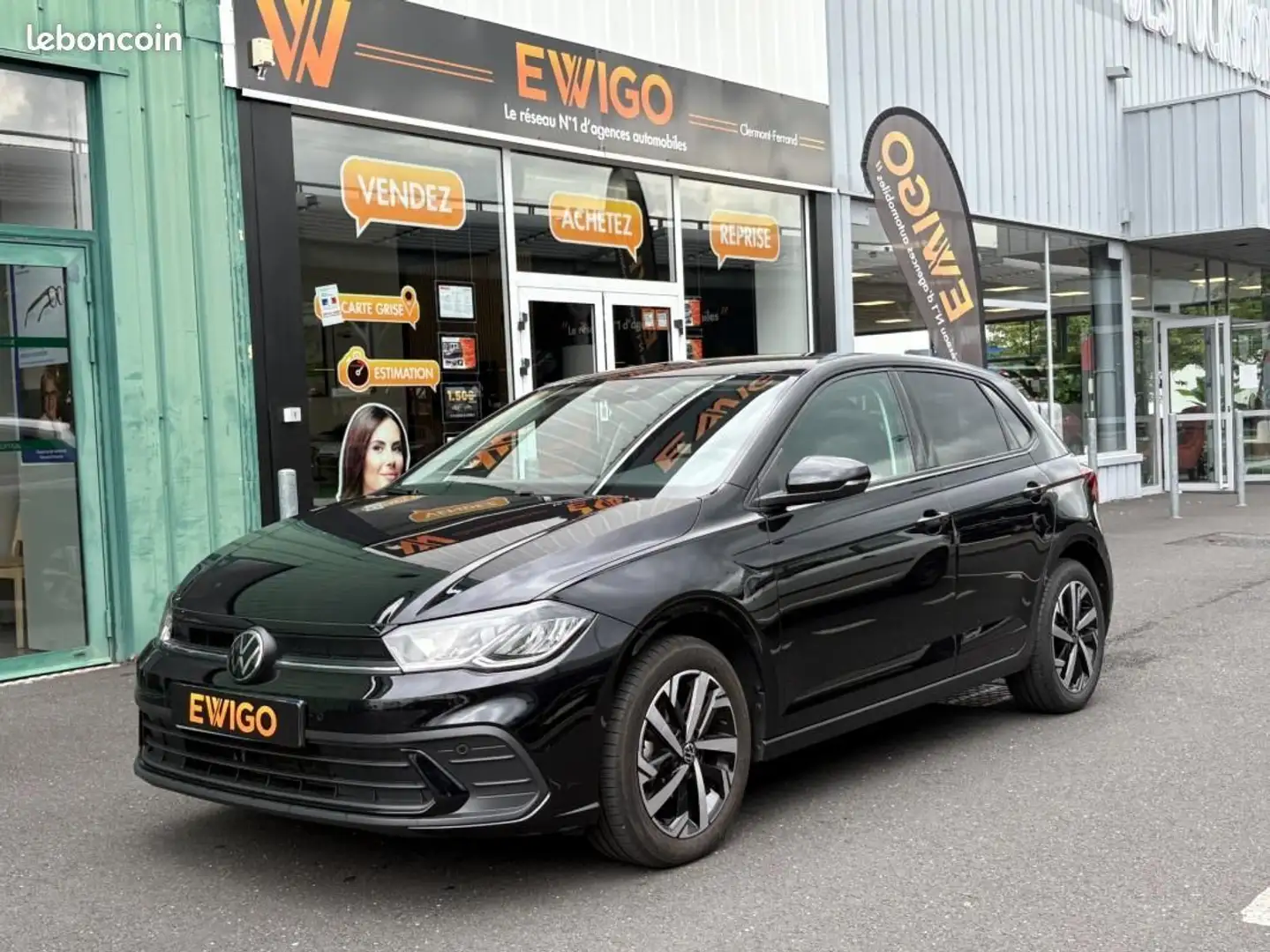 Volkswagen Polo 1.0 TSI 95CH LIFE PLUS GARANTIE CONSTRUCTEUR 24 MOIS Schwarz - 1