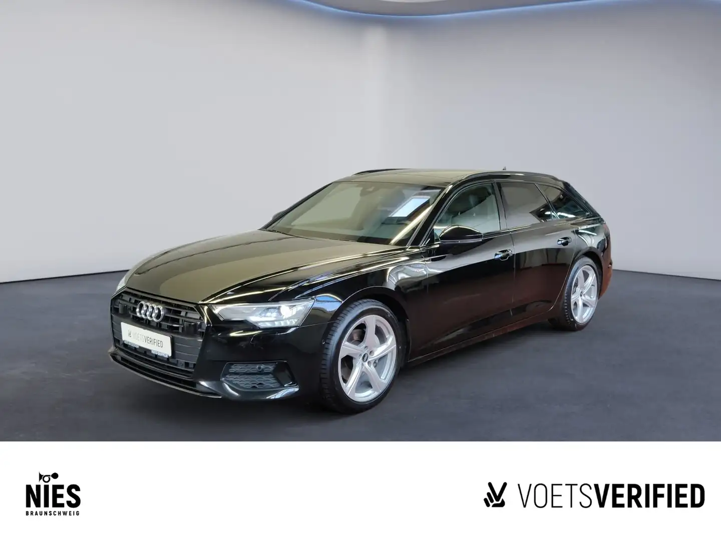 Audi A6 Avant S-line 40 TDI S-tronic LED+PANO+KLIMA Noir - 1